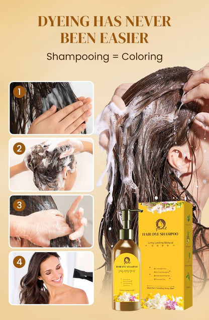 Japanese Natural Hair Color Shampoo (BUY 1 GET 1 FREE)